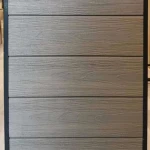 Outdoor Wall Paneling, Size 290x14.5 cm, Thickness 20 mm, Dark Brown, Model Number 100283