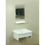Hanging Ceramic Decorative washbasin, White Color, Size 60×40 cm 