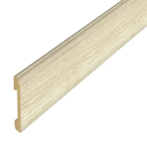 Polystyrene Baseboard 240x8 cm White, Model 1395 | 