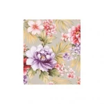 Wall decoration floral design, size 10 m x 0.53 m, multicolor, model TR20501