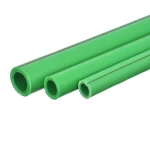انابيب PPR/FiberGlass/PPR مقاس 32 ملم، ضغط 20 بار، لون اخضر | مصنع عسك