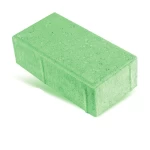 Rectangular Interlock Paver Tile, Al Armak Brand, with Thickness 6 cm Color Green