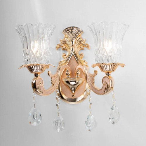 Modern Wall Chandelier 37 cm Width, 30 cm Length Gold Color | 