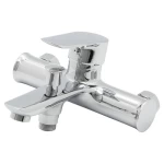 خلاط استحمام نحاس صيني لون كروم، ماركة تيفاني