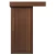 أبواب بريميوم سحاب خشبية، مقاس 265 × 110 سم، بني، موديل BM02