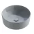 Porcelain Countertop Basin Round Shape 40.5x40.5x14.5 cm, Grey Color | Abyat Company - Image 2