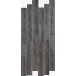 Parquet for elegant floors, dark gray color, weight 18.15 kg, size 122x18x0.4 cm, model 383084