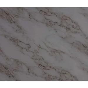 Marble Alternative for Council Facades 290x120 cm Rectangular Glossy Beige with Brown Veins | Luxury line