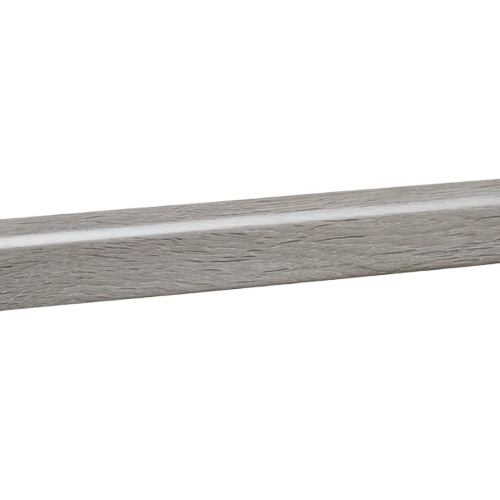 Light Gray Siklo Wood Fiber Skirting 240x4.5x1.2 cm, Model 483338 | Abyat Company