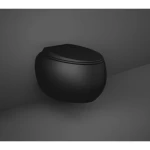 Matte Black Wall Hung WC Dimensions 40×56 cm