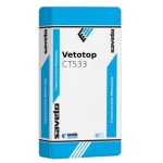 Premixed  Mortar  Vetotop CT533 [Saveto] Leveling of Flooring  8 to 20 mm Size 25 kg White Color