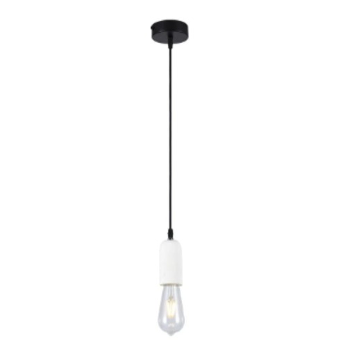 Modern Ceiling Pendant Light 55x55x96 mm, White Color | 