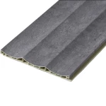 Alternative to PVC wood panels, size 19 x 290 cm, gray marble