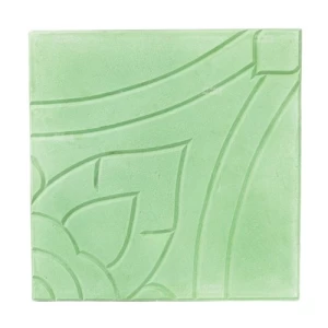 Cement Decorative Floor Tiles 40X40 cm, Thickness 5 cm, Light Green | Al Sarif Building Materials