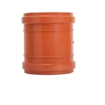 UPVC Repair Coupling Aplaco Size 200 mm Colour Orange 