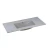 Porcelain Edge Basin without Cabinet Size 101×46.5×27 cm, Maze Model, Grey Color