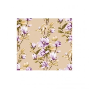 Floral Wall Covering 10m x 0.53m Beige Color, Model TR20909 | Balbaid Decor Company
