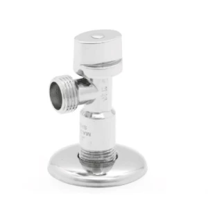 Spanish Brass Angle Valve 1/2 inch, Chrome Color | Alsaggaf company