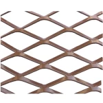 Hot Rolled (Black) Steel Expanded Metal Mesh   Thickness 1.4 mm Width 2.44  M Length 1 meter | Bait Al Tatawor Company