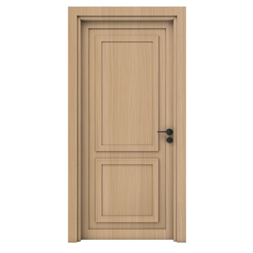 Premium Durable Wooden Door 235x115 cm, 6 cm Thickness, Beige | EX05