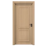 Premium durable door, size 235 x 115 cm, thickness 6 cm, beige color, model EX05
