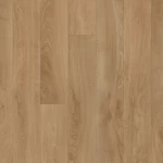 فينيل لاصق للأرضيات PVC تصميم ايسنشلز، بني فاتح، سماكة 4.5 مم، موديل 5203087