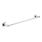 جيدى حامل مناشف ستانلس ستيل حائطى، لون كروم