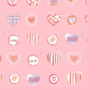 PVC Puzzle Vinyl Flooring 2.6 mm Thickness Pink, Model 5193188 | 