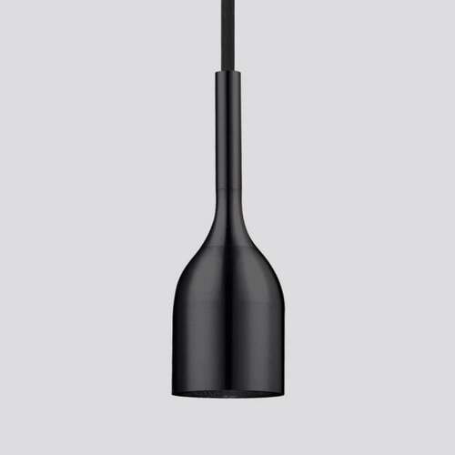Hanging Lamp Single Bulb 47×152 mm Black, Cord Length 1500 mm | 