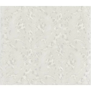 Italian Wallpaper Pale Beige Color Classic Design, Size 10m x 0.70m, Model 15060 | Balbaid Decor Company