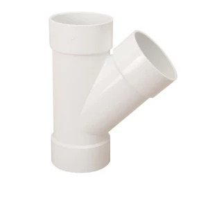 TEE PVC 45° Schedule 40 4 Inch White | Aplaco Arabian Plastic Manufacturing CO.(APLACO)
