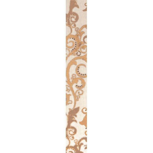 Rectangular Ceramic Wall Tiles 6x43 cm, Model Fancy, Listel Eden Pink | Future Ceramic Company