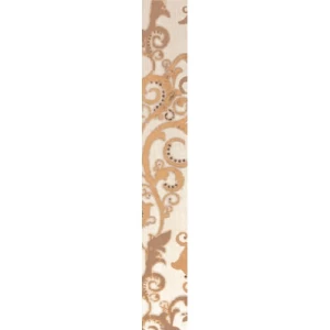 Rectangular Ceramic Wall Tiles 6x43 cm, Model Fancy, Listel Eden Pink | Future Ceramic Company