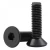 Black  Countersunk Allen Bolt    Grade 10.9, Size Diameter 10 mm, Length 45 mm   
