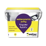 Water Based Crack Filler Putty Weberpremix Weber  Barrel 20 kg White Color