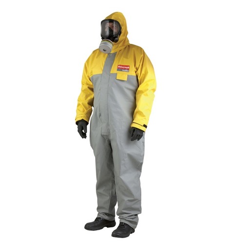 Guardian Suit Yellow and Grey Size Large, Honeywell Brand | ARAB PROS COMPANY