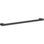 حامل مناشف مقاس 10×63 سم، ارتفاع 3 سم، لون اسود