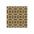 Geometric wall covering brown color, length 10 m, width 0.53 m, model TR21200