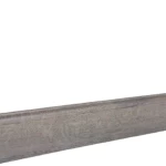 Skirting strips, Length 2.4 m, Height 8 cm, Dark Grey Color, Model Number 186