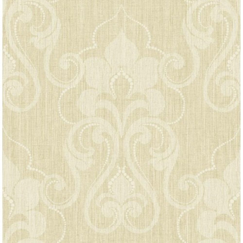 American Classic Wallpaper 10m x 0.53m Light Beige, Model BC60107 | Balbaid Decor Company