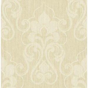 American Classic Wallpaper 10m x 0.53m Light Beige, Model BC60107 | Balbaid Decor Company