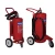 Fire Extinguishers Powder SFFECO Model TPC25 Capacity 25 KG Mobile