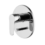 Concealed Shower Mixer, Chrome