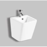 Hanging bathroom Wash Basin, White Color, Size 40×40  cm