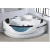 Corner Jacuzzi Bathroom, Size 150×150 cm White Color