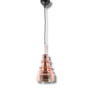 Hanging Ceiling Light 35x18 cm, 100 cm Wire, Black - Bronze | Matkel Store