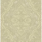 American Classic Wall Covering Size 10m x 0.53m, Dark Beige Color, Model BC61802