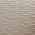 تغطية حائط 3D، أبعاد 50×50 سم، لون أبيض، موديل فاليريا  