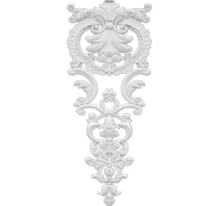 PU Foam Ceiling Cornice Length 74 cm Height 36 cm White | Zakharef company