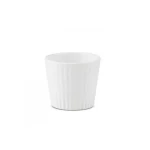 فازة نبات سيراميك مقاس 7 سم لون ابيض